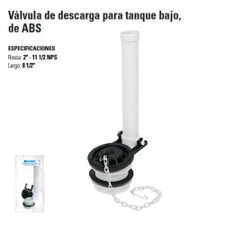 Valvula de Descarga Para Tanque Bajo de ABS FOSET