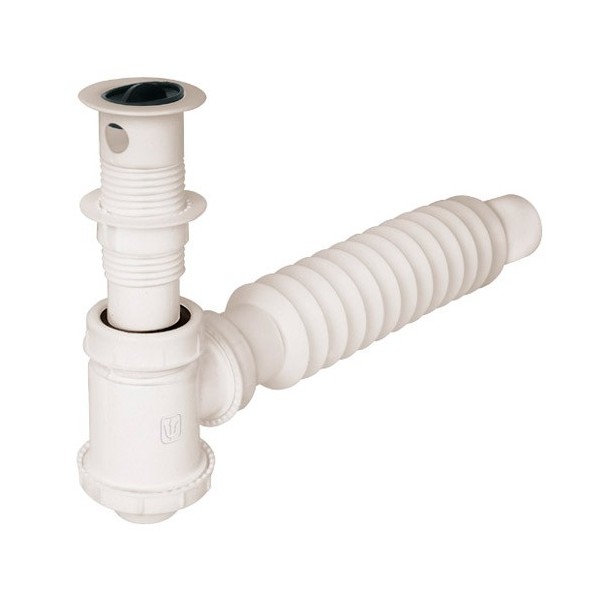 Cespol Flexible de Bote para Lavabo de 1 1/4" FOSET