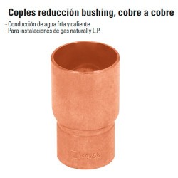 Cople Reduccion Bushing Cobre a Cobre FOSET