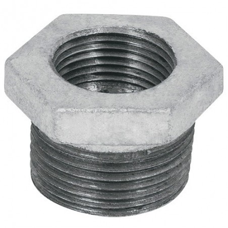 Reducciones Bushing de Acero Galvanizado FOSET