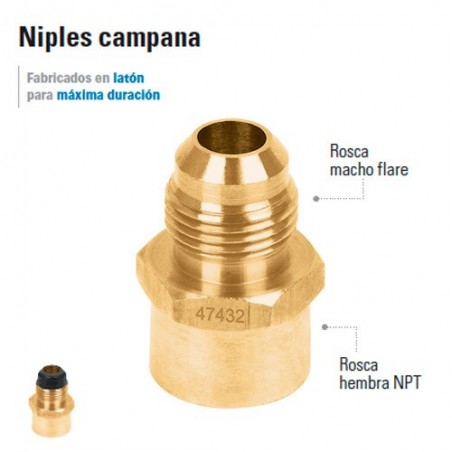 Niple Campana 