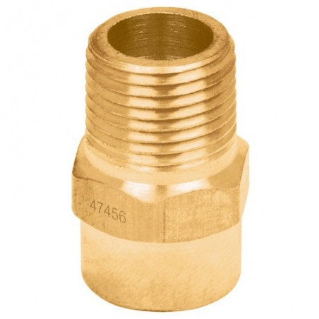 Conector NTP Soldable 1/2" x 3/8"