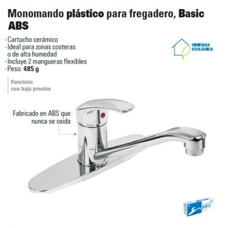 Monomando Plastico para Fregadero FOSET