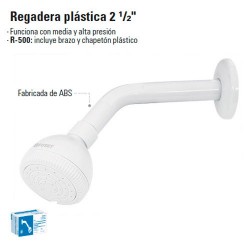 Regadera Plastica 2 1/2" FOSET