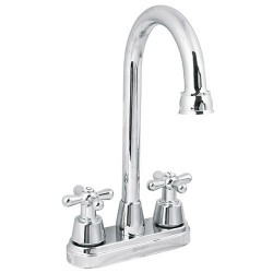 Mezcladora 4" para Lavabo tipo Bar / Manerales de Cruceta