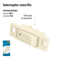 Interruptor Sencillo