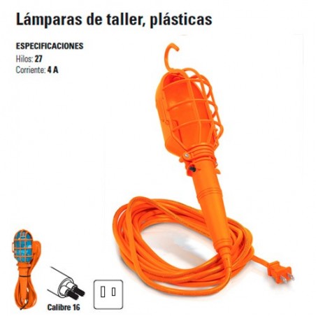 Lampara de Taller Plastica