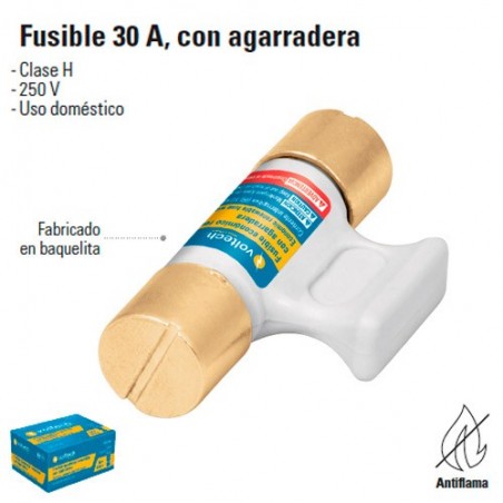 Fusible 30 A con Agarradera