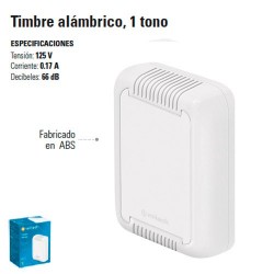 Timbre Alambrico 1 Tono