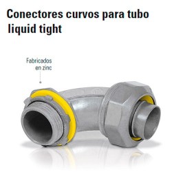 Conector Curvo Para Tubo Liquid Tight
