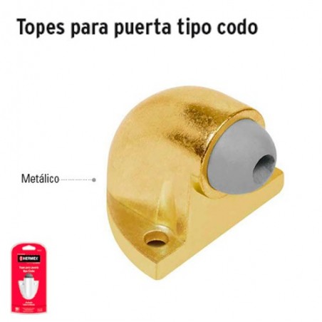 Tope para Puerta Tipo Codo