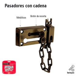 Pasador con Cadena Alta Seguridad