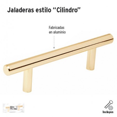 Jaladeras Estilo "Cilindro"