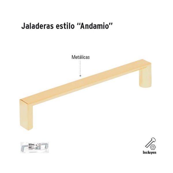 Jaladeras Estilo "Andamio"