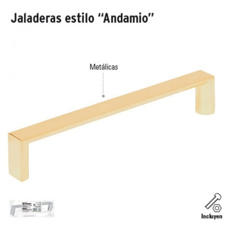 Jaladeras Estilo "Andamio"