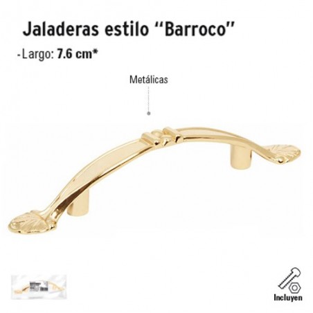 Jaladeras Estilo "Barroco" 