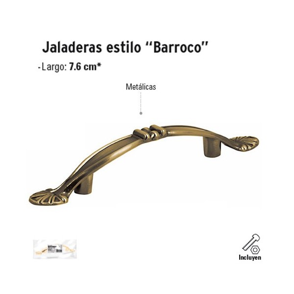 Jaladeras Estilo "Barroco" 