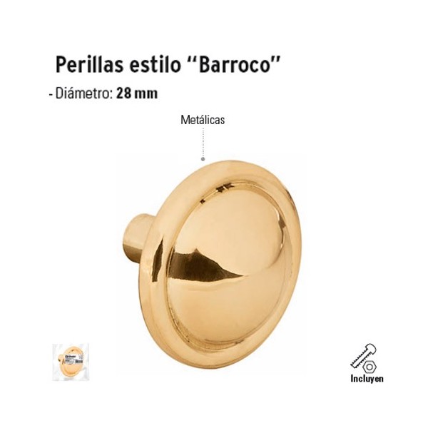 Perilla Estilo "Barroco"