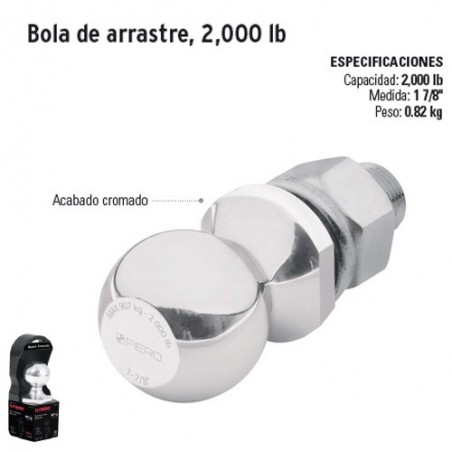 Bola de Arrastre 2000 lb