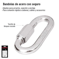 Bandolas de Acero con Seguro