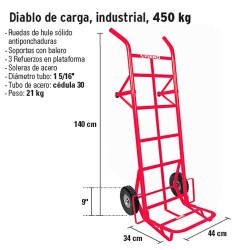 Diablo de Carga Industrial 450 kg