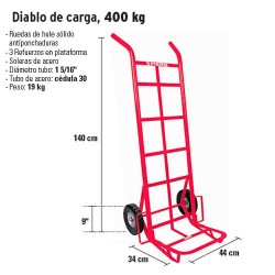 Diablo de Carga 400 kg