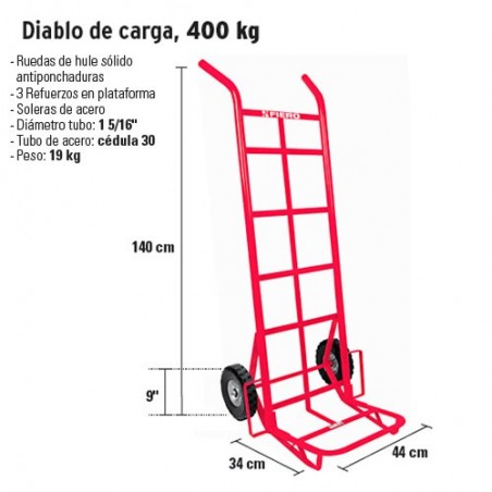 Diablo de Carga 400 kg