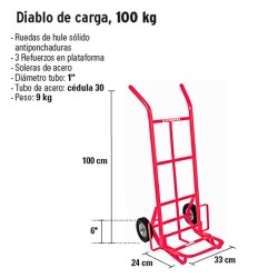 Diablo de Carga 100 kg