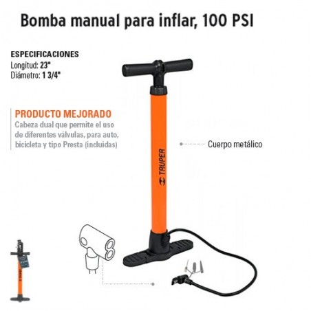 Bomba Manual para Inflar TRUPER