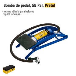 Bomba de Pedal 1 Piston PRETUL