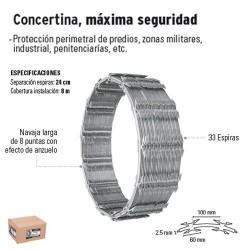 Concertina Maxima Seguridad FIERO