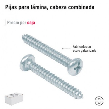 Pija para Lamina Cabeza Combinada FIERO