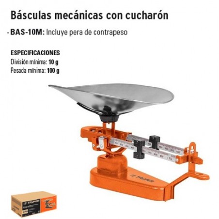 Bascula Mecanica con Cucharon TRUPER