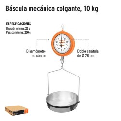 Bascula Mecanica Colgante 10 Kg TRUPER