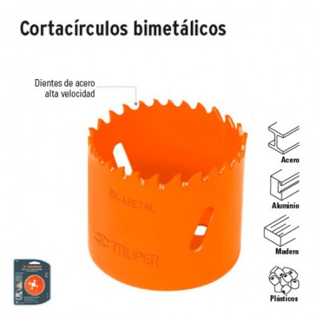 Cortacirculos Bimetalicos TRUPER
