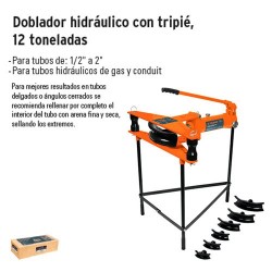 Doblador Hidraulico con Tripie 12 Toneladas TRUPER