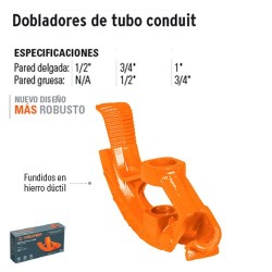 Doblador de Tubo Conduit TRUPER