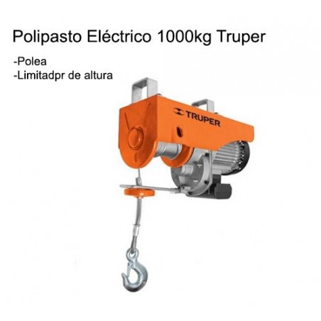 Polipasto Electrico 1000 Kg TRUPER