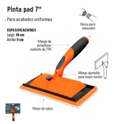 Pinta Pad 7" TRUPER