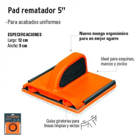 Pad Rematador 5 " TRUPER