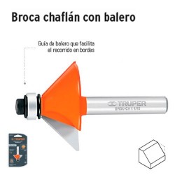 Broca para Router Chafan con Balero TRUPER