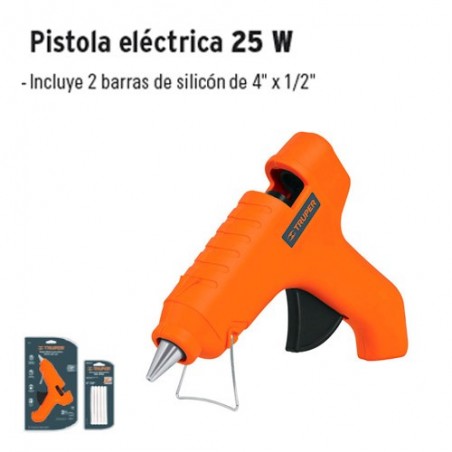 Pistola Eléctrica para Silicón 25 W TRUPER