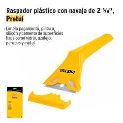 Raspador Económico con Navaja de 2 3/8" PRETUL