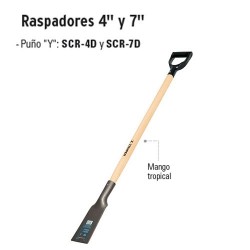 Rastrillo para jardin recto con mango de 48 pulgadas PRETUL 12 dientes Mod.  R-12MP - Vaqueiros Ferreteros