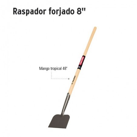 Raspador Forjado 8" TRUPER