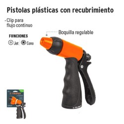 Pistolas Plásticas con Recubrimiento TRUPER