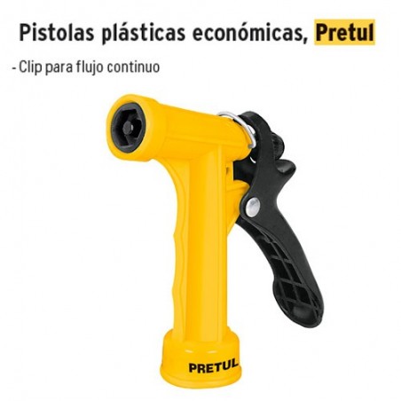 Pistolas Plásticas Económicas PRETUL