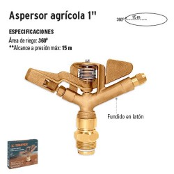 Aspersor Agrícola 1" TRUPER