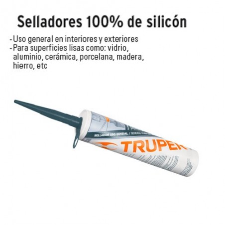 Selladores 100% de Silicon 280 ml TRUPER