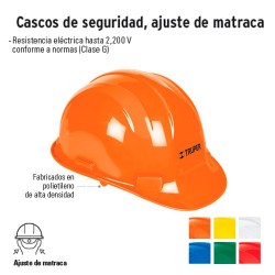 Cascos de Seguridad Ajuste de Matraca TRUPER